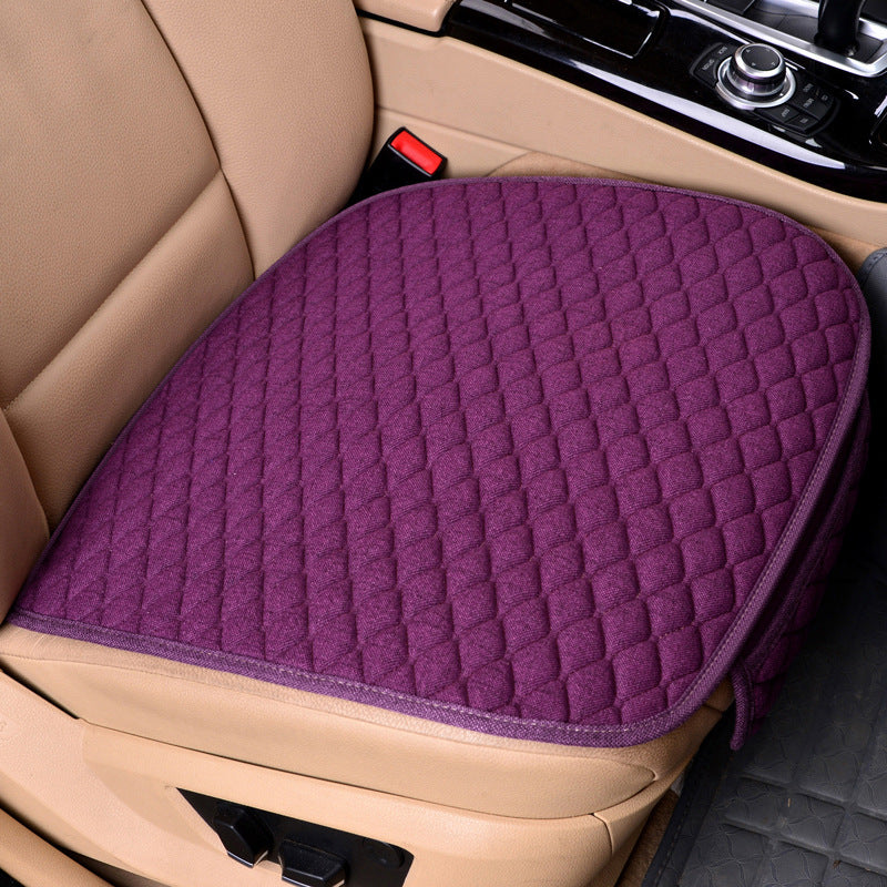 Universal Car Seat Cushions Linen Non-Slip Four Seasons Commons