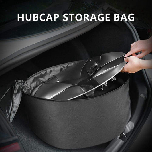 Car wheel storage bag