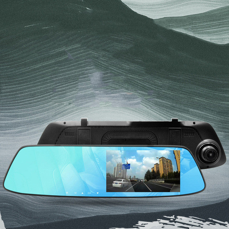 Rearview Mirror With Front Dash Cam