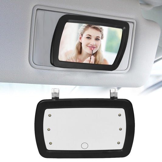 Car LED Cosmetic Mirror Sun Visor