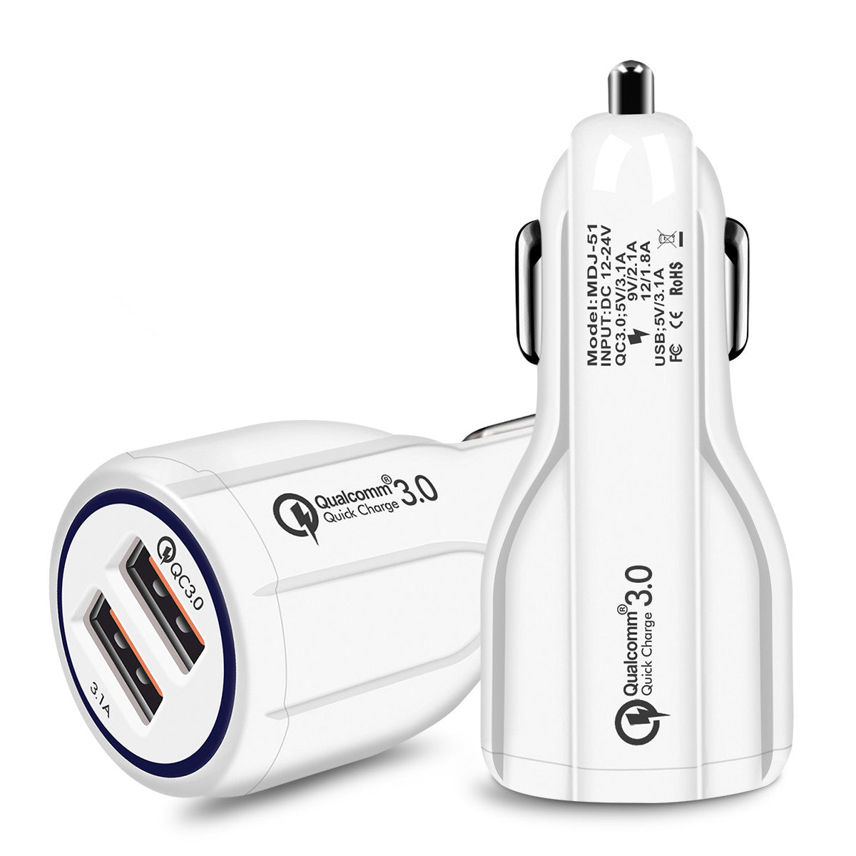 Dual USB Car Fast Charger