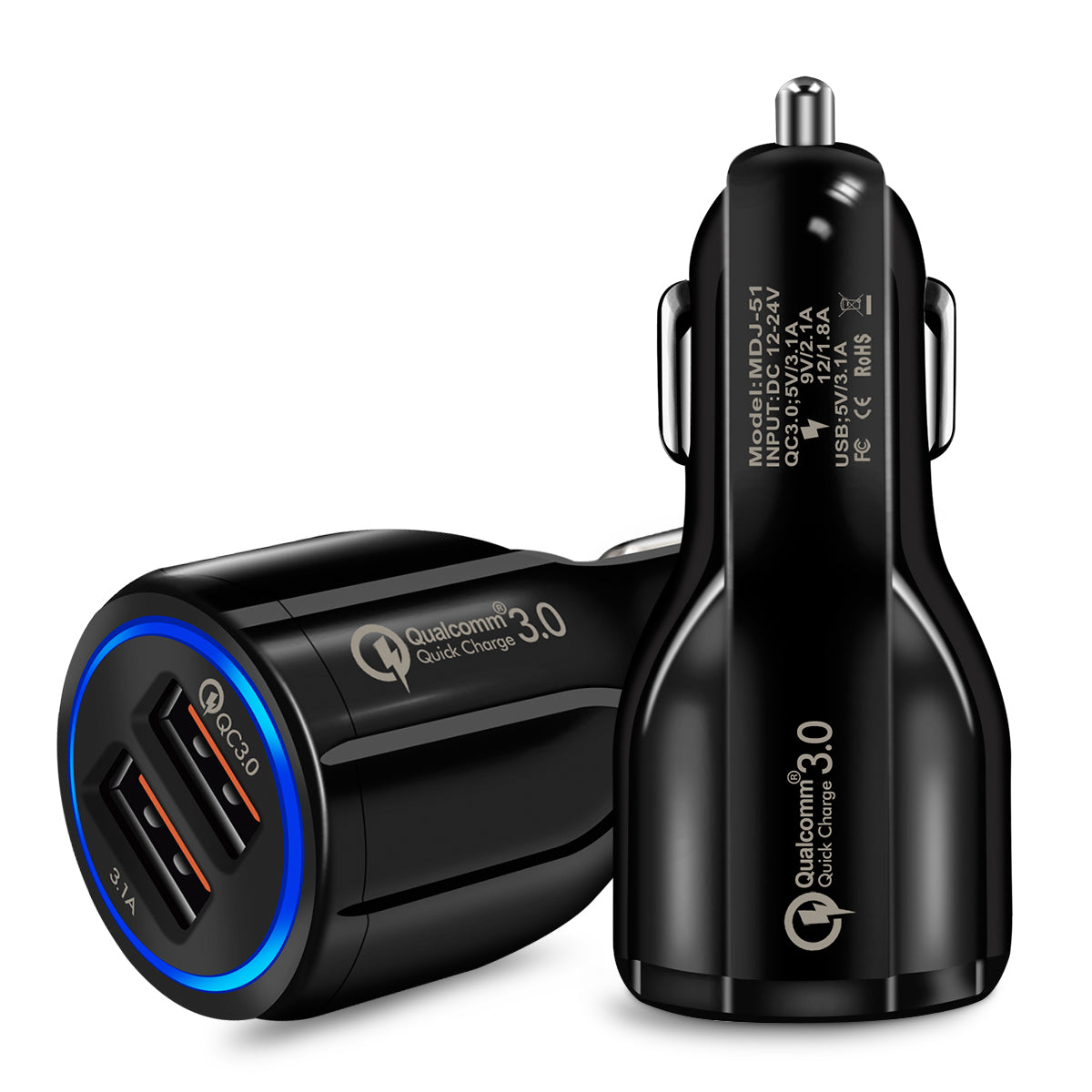 Dual USB Car Fast Charger