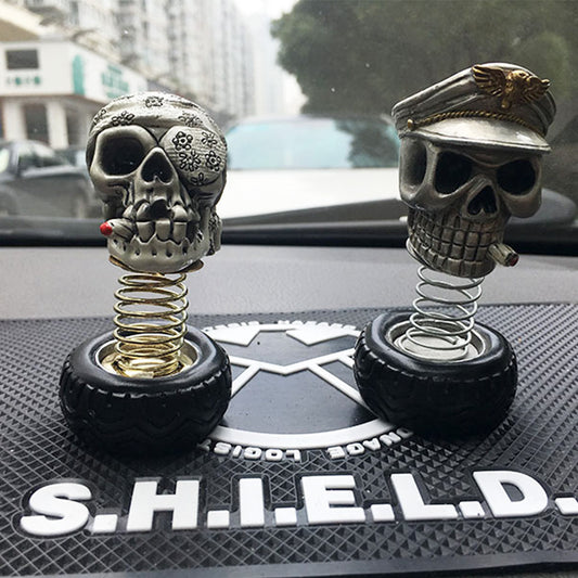 Car Skull Personality Interior Decoration